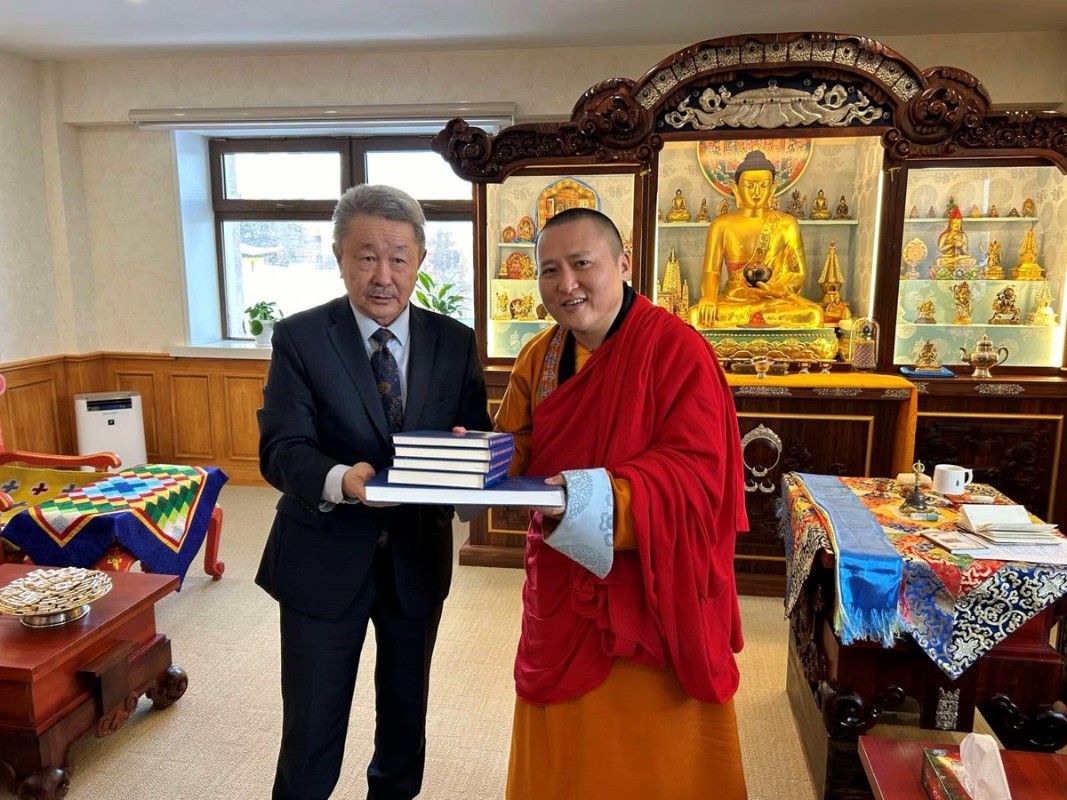 Шинжлэх Ухааны Академи, Монголын Бурханы шашинтны төв Гандантэгчэнлин хийдийн удирдлагууд уулзаж, хамтын ажиллагааны талаар хэлэлцэв
